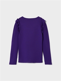 NAME IT Flæse Bluse Siennas Heliotrope